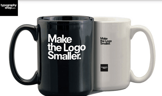 make-logo-smaller-mug make teh logo smaller coffee mug