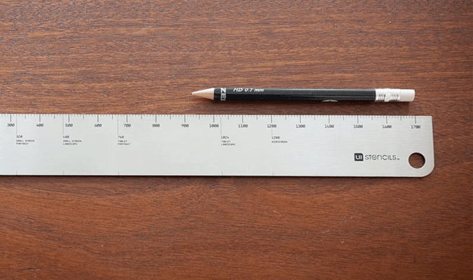 pixel ruler gift