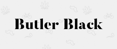 butler font