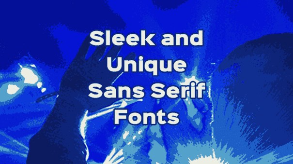 sans serif font