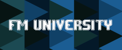 FM University font