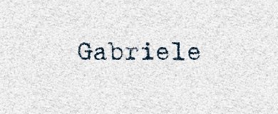 gabriele font