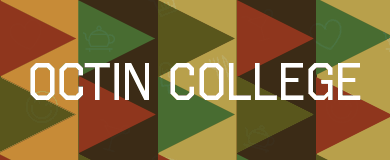 Octin College font