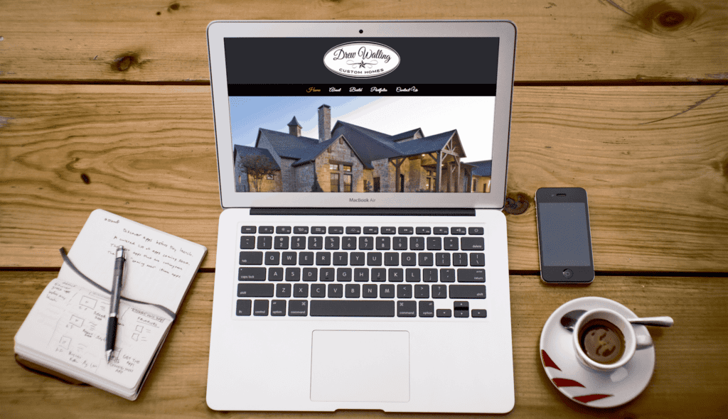 drewwallingmock drew walling custom homes website