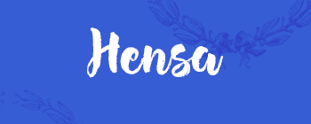 Hensa font