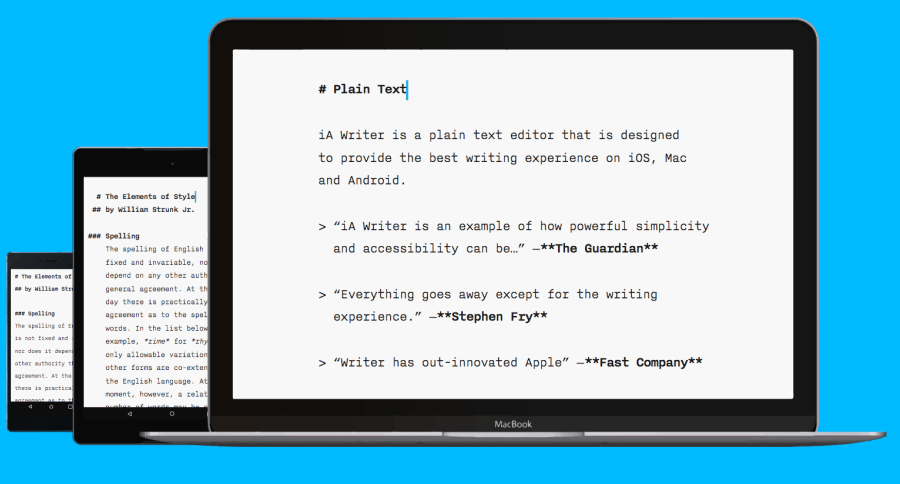 iwriter author app