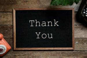 Thank You Page