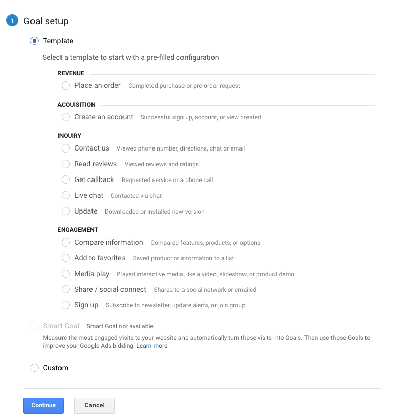 Set up Conversion