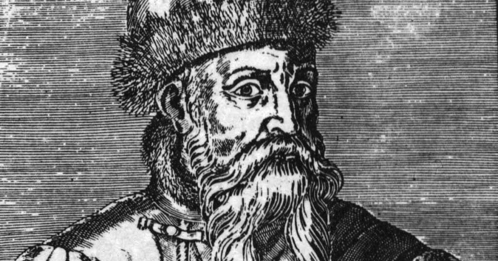 Drawing of Johannes Gutenberg