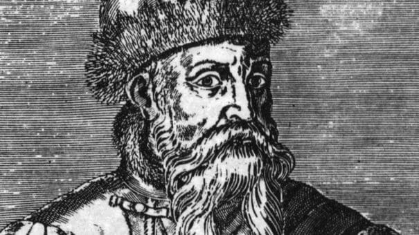 Drawing of Johannes Gutenberg