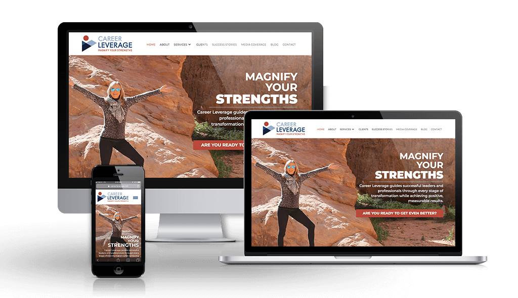 New site launch for Career Leverage | Sumy Designs New site launch for Career Leverage | Sumy Designs