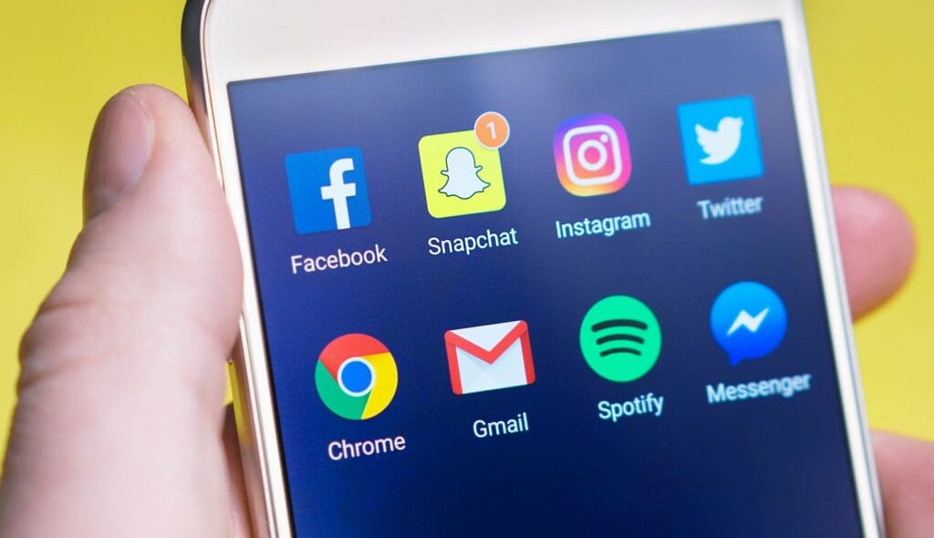 social social media apps on phone