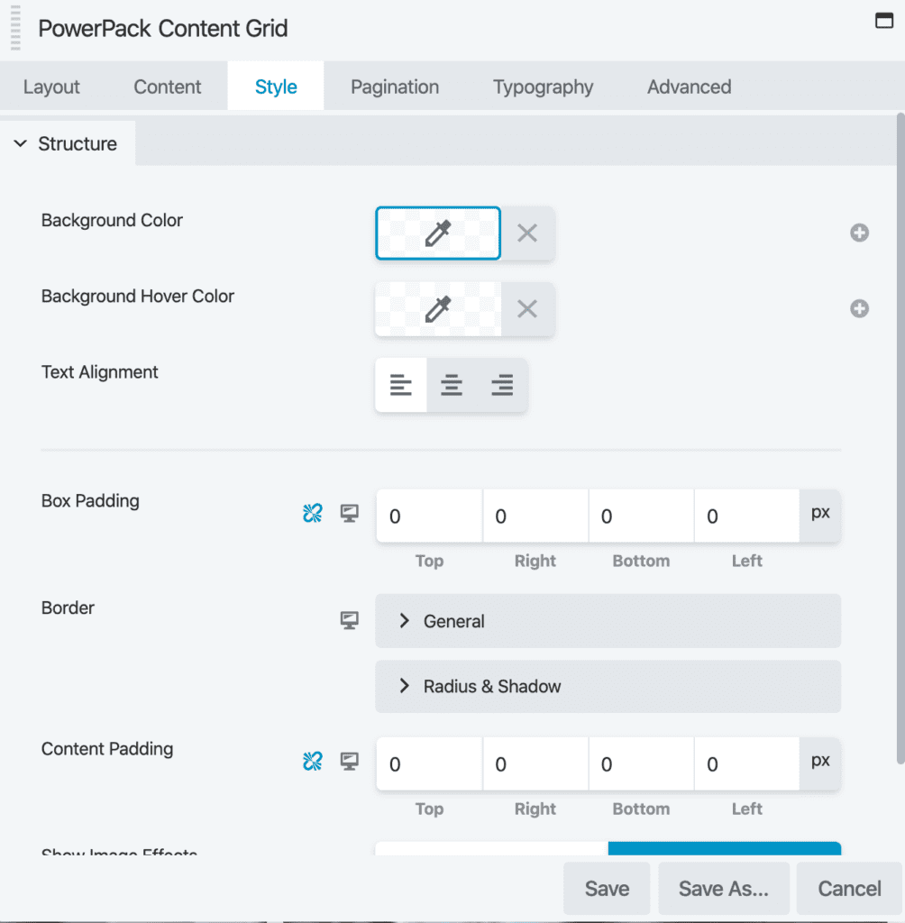 Power Pack Style Example