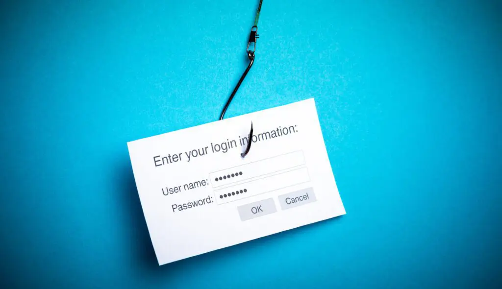 Malware phishing data concept Concept of hacking or phishing a login and password with malware program