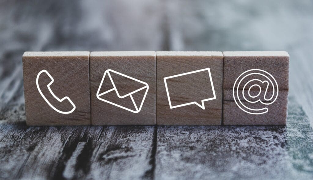 website contact page examples website contact page options: Phone, email, message, socials
