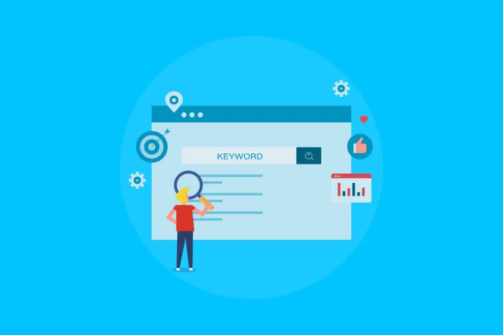 keyword research example on how to select keywords for your website