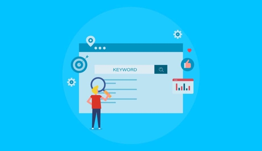 keyword research example on how to select keywords for your website