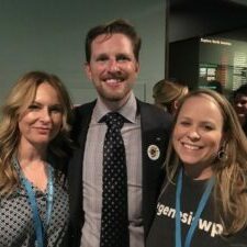 The Sumy Designs team with WordPress founder Matt Mullenweg.
