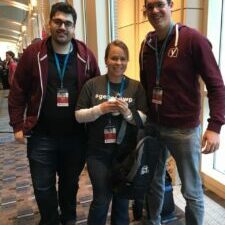 Meeting members of the Yoast Team at WordCamp US.
