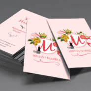 Business Card Design for Megan Harrell