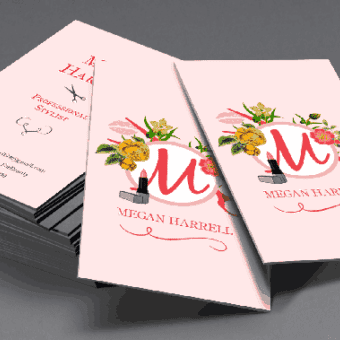 MeganCard Business Card Design for Megan Harrell