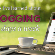 Things I've learned about bloggin