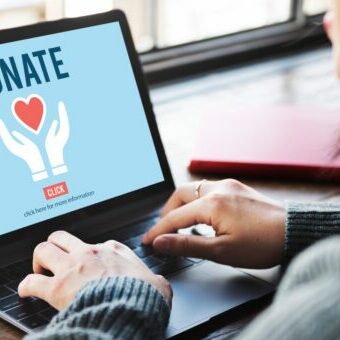 Donate Charity Give Help Offering Volunteer Concept how to accept donations on website