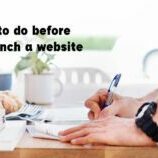 Things to do before you launch