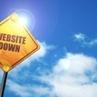 website down