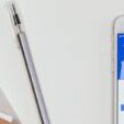 Facebook app and a paper agenda