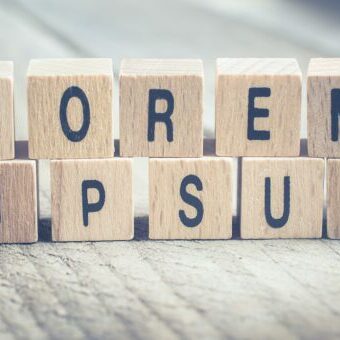 Macro Of The Words Lorem Ipsum Formed By Wooden Blocks On A Wooden Floor Lorem Ipsum