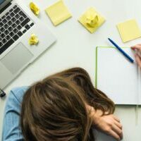 Frustrated business owner
