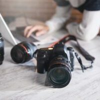 camera and equipment for photography website