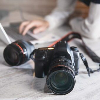 camera and equipment for photography website