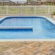 Beautiful pool that could be displayed on a pool builder web design