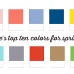 Pantone spring color selections for 2016 images