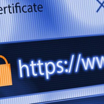 Close-up of a browser window showing lock icon during SSL connection Close-up of a browser window showing lock icon during SSL connection