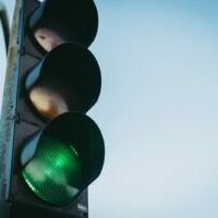 Green traffic light