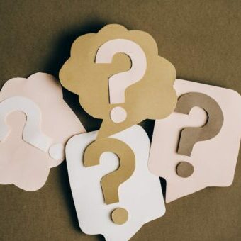 web-design-questions Cut out question marks representing web design questions