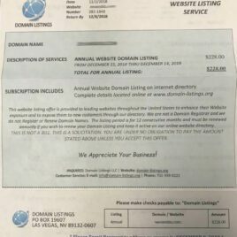 Website Listing
